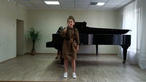 Варсегова Анастасия Муз и сл.А. Церпята " Играют мальчики в войну"