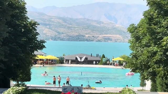 Узбекские Мальдивы 2024 Пляж Пирамиды в Узбекистане Pyramids Resorts Чарвакское водохранилище смотреть онлайн