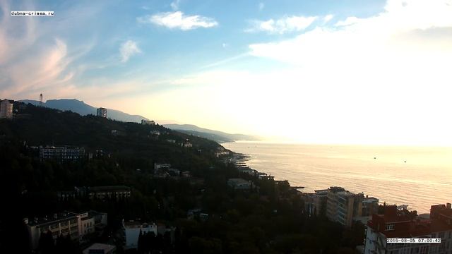 Вебкамера "Дубна". Запись 05.08.2016 07:00:02