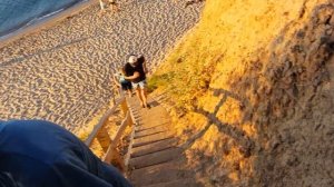 Одесса Море 11.08.2024 Санжейка Пляж Кемпинг песок шум моря отдых у моря самый лучший пляж