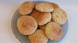 Очень вкусное домашнее овсяное печенье. Проще не бывает.