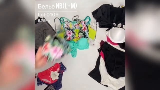 Одежда из Европы Белье NB(L+M), Lot:0109 (5.75Kg/16.0EUR; 90ед./92EUR)