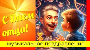 Музыкальное поздравление С ДНЕМ ОТЦА #открытка #песня #день_отца #день_рождения