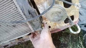 Замена радиатора охлаждения на Гранте с автоматом.