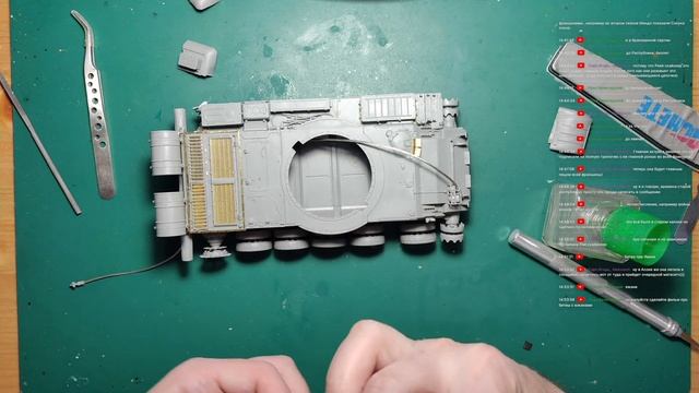 (Стрим) Сборка T-55 AM Russian Medium Tank от TAKOM арт. 2041 изкоробка смотреть онлайн