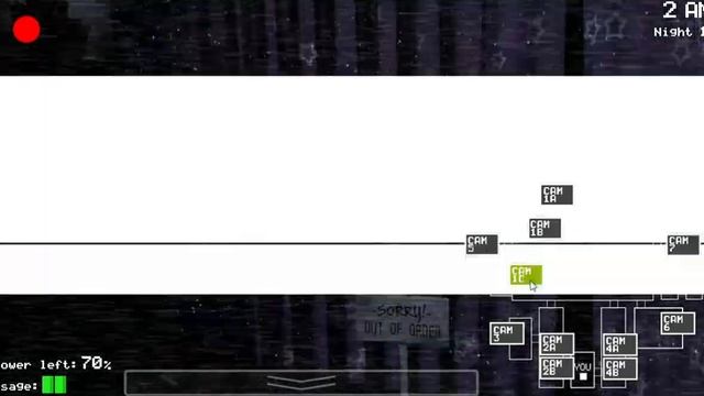 Хотел записать полностью прохождение но у меня запись остановилась FNaF 1