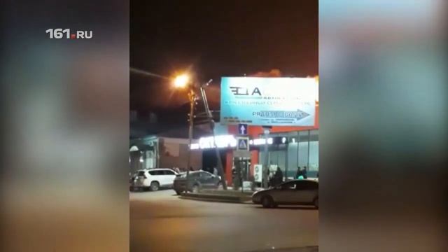 Сгорела постройка рядом с гостиницей