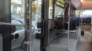 По пути из Еревана в аэропорт Звартноц на автобусе номер 100.