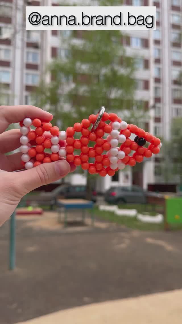 Рыбка Немо из бусин 8 мм смотреть онлайн