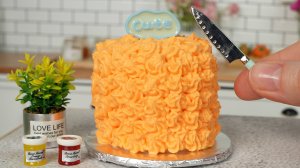 Готовлю Мини Торт с Манго 🥭😋 Восхитительный Летний Мини Торт 🤩 Мини Кухня