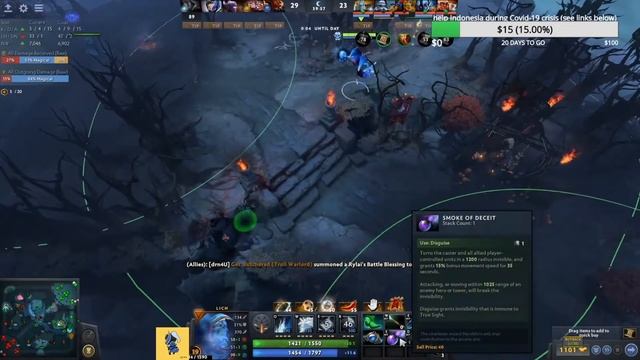 Lich Support With The Long Gaze Dota 2 смотреть онлайн
