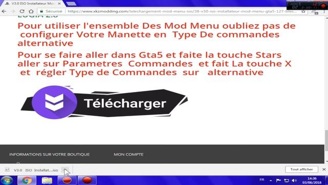 Nouvel iso v3 Mod Menu Gta5  Dispo By XkzModding