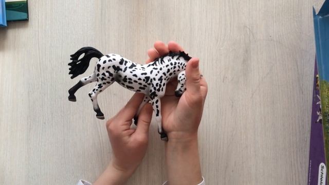 The Knabstrupper Schleich Unboxing / Распаковка набора Шляйх: Кнабструппер с наездницей