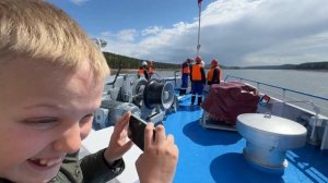 Как я путешествовал в Красноярске по Енисею, на теплоходе Максим Горький || ЛВ-TV