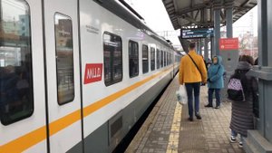 ЭП2Д-0037 ЦППК Перекраска Наше Подмосковье На станции Царицыно