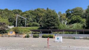 Уч-Дере. Обстановка на лучших пляжах города Сочи по состоянию на 18 августа 2024г. #сочи #пляж