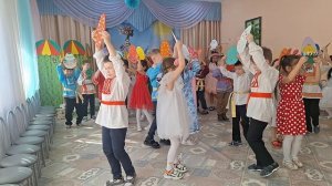 Детский танец на пасху