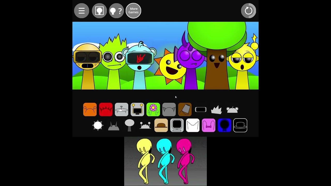 Sprunki Infinite [Part 2️⃣] {ALL CHARACTERS & MODS}  #funny #sprunki #incredibox