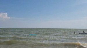 Таганрог.Азовское море.Лето 2024.Сильный ветер