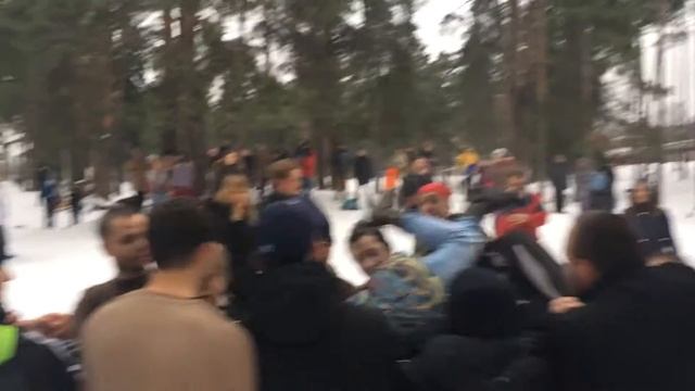 Русские забавы в Жуковском 22//12//2013