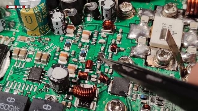 Дефицит мощности диапазона 2м TYT TH-9800. Плохие компоненты и кривая пайка - Stuff
