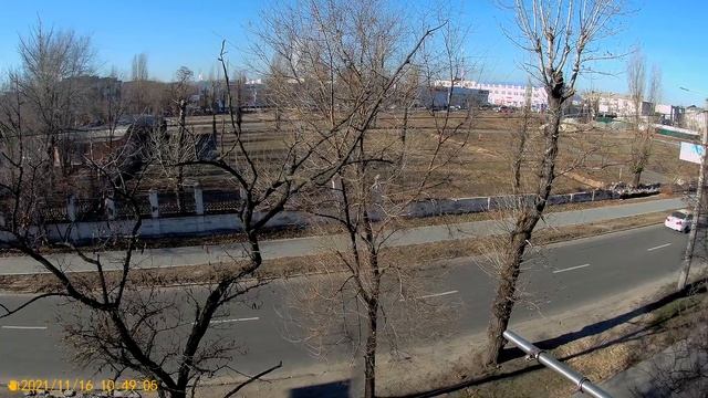 16.11.2021г. г.Северодонецк. Теннисные корты "Строитель" сегодня.