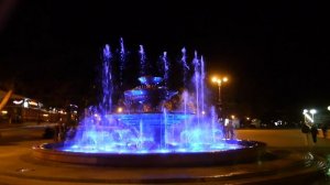 Поющий музыкальный фонтан в Геленджике