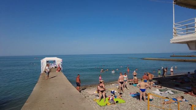 #ДИВНОМОРСКОЕ 🌞ЗДРАСТВУЙ МОРЕ 😊ВОДА 24🏖 #черноеморе #дивноморск