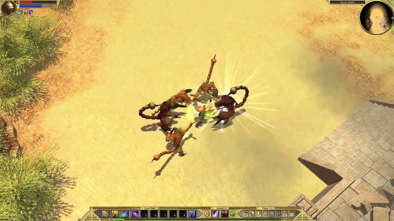 Titan Quest (Walkthrough) - Fayum