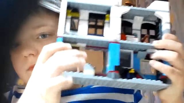 Вторая часть lego creator кофейня и вело магазин