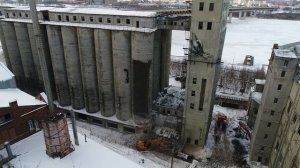 Снос элеватора в Нижнем Новгороде