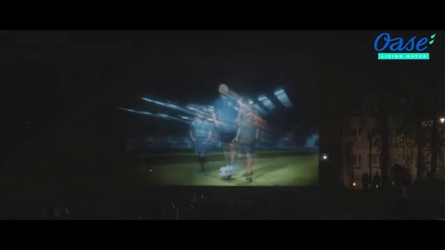 Светомузыкальный фонтан с водным экраном
