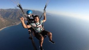 Первый полет на параплане (Олюдениз Турция)