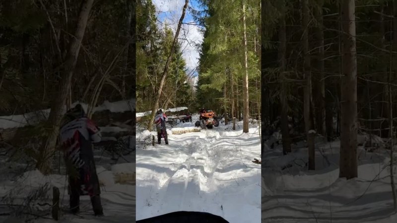 SHARMAX MUD PRO VS CFMOTO MV #motosnab #motovlog #sharmax #cfmoto #aodes #brp #stels #xmr #atv #атв