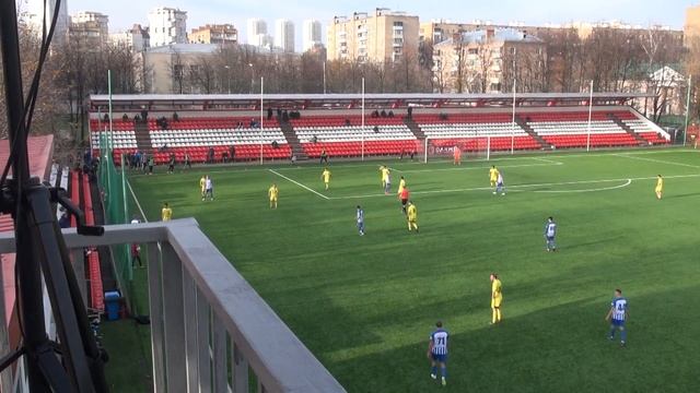 2 тайм матча "Арарат" Москва - "Сокол" Саратов 0-3 (0-0). 26.10.2019г.