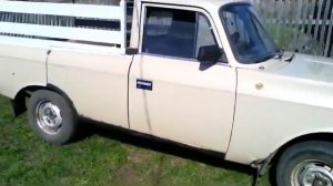 Сделали из москвича пикап 2