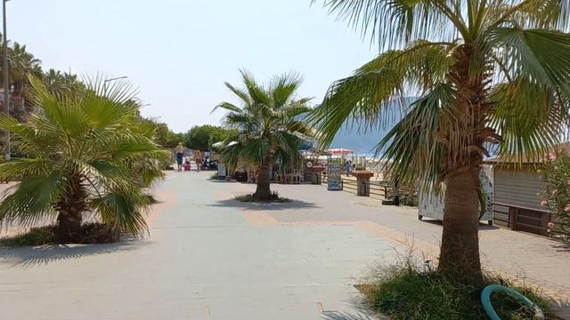 walking with me in cleopatra Beach road ALANYA Прогулка со мной по пляжной дороге Клеопатры в Алани смотреть онлайн