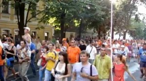 ⚽️ ЕВРО 2012 Харьков 13/06. Шествие фанов.