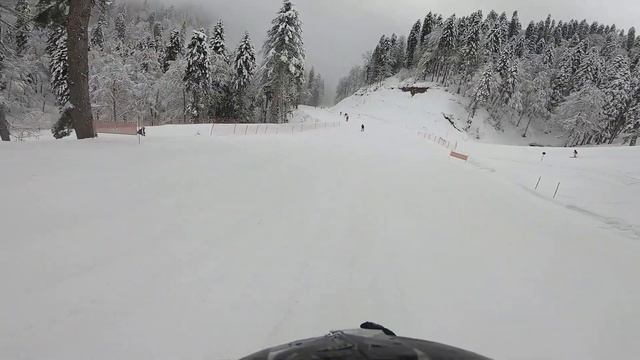 Эпичный спуск с Явора