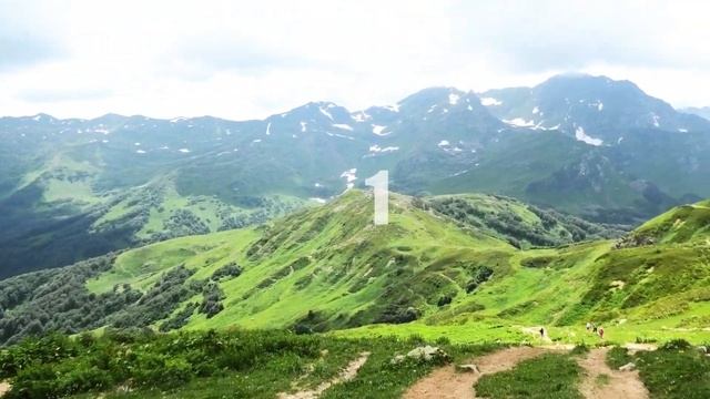 Джип тур на Семь озер. Перевал Пыв, Рица, Абхазия
