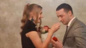 Красивое предложение руки и сердца 2017.Предложение сюрприз)