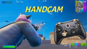 Fortnite на контроллере + Handcam