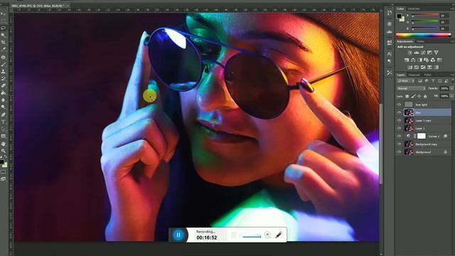 How To Edit Photos Like A PRO | NEON LIGHT PHOTO EDITING смотреть онлайн