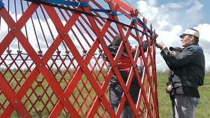Установка летней юрты Алтайский край