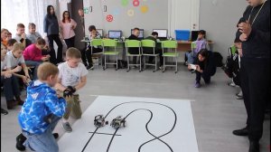 Состязания роботов в Шарыпове