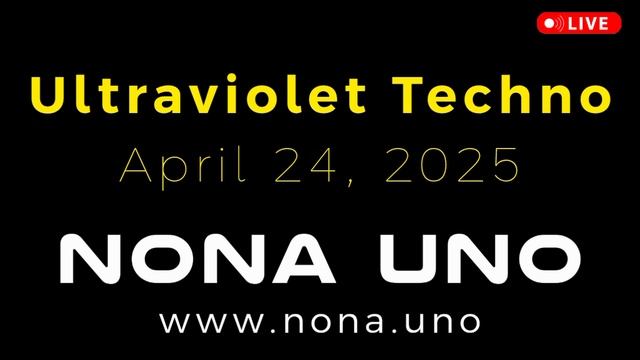 Ultraviolet Techno - DJ MARKOVICH - NONA UNO - концерты фестивали электронной музыки 2026