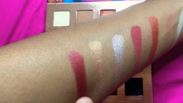 O.TWO.O Makeup Stellar Dream Eyeshadow Palette Swatches