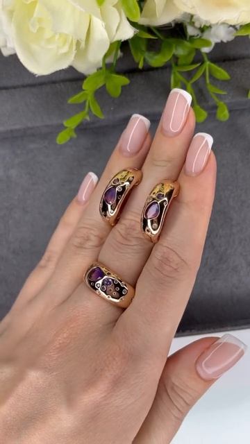 ЛУЧШАЯ БИЖУТЕРИЯ ✅серьги,кольцо,браслет #fashion #бижутерия #instavideo #youtubevideo #распаковка смотреть онлайн