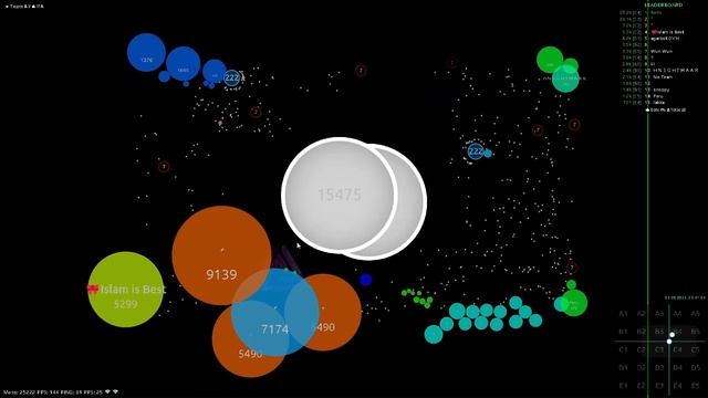 Agar.io 2023 Multibox Highlight 3 NAEA some duos