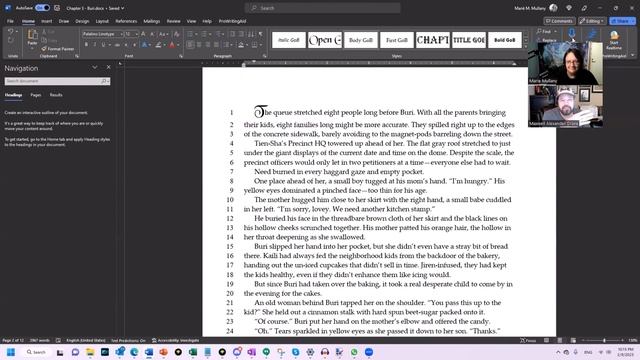 Standard Punctuation, prose structure, tertiary characters and other dialogue writing tricks.